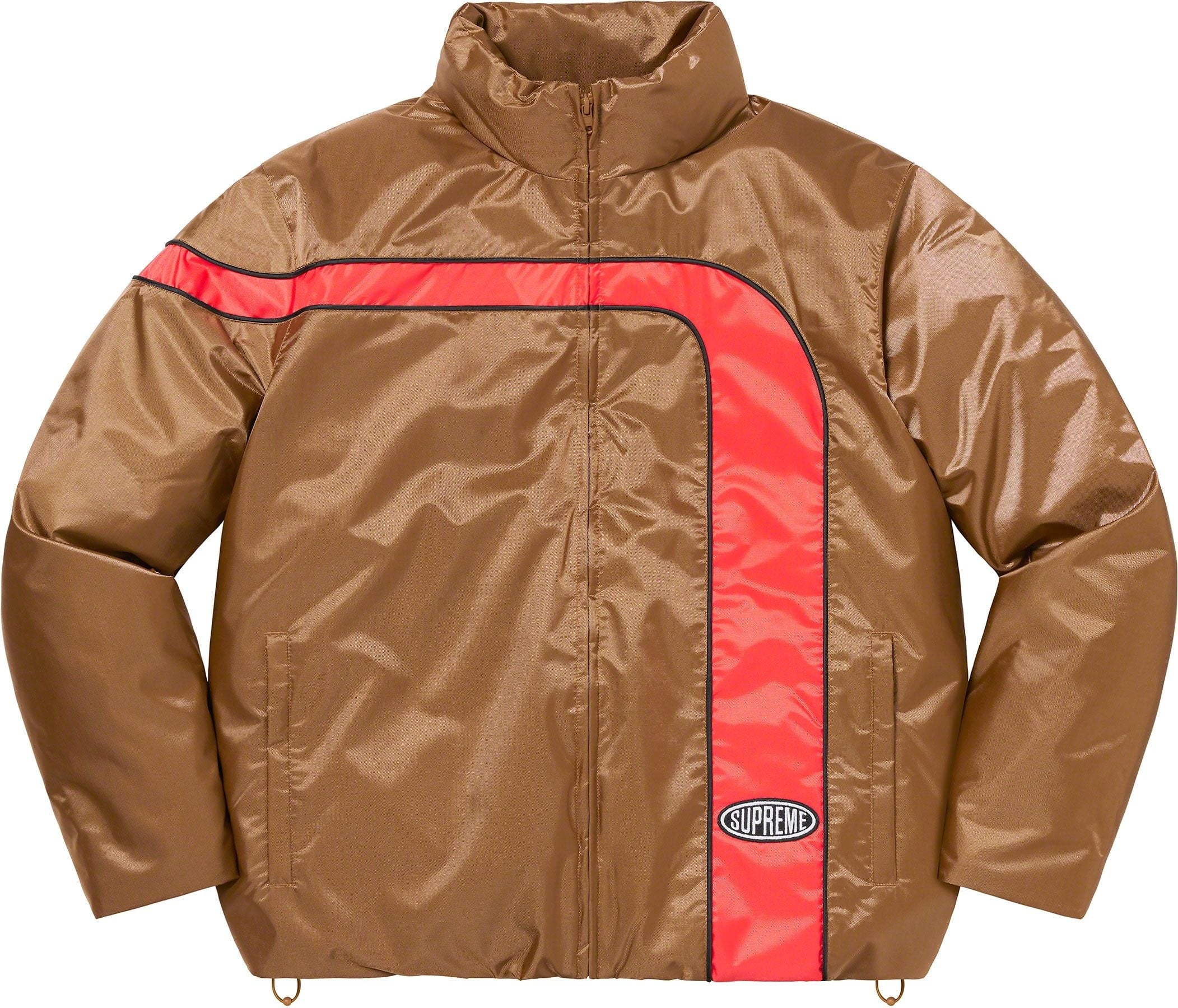 Stripe Puffer Jacket view 20